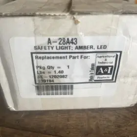 A-28a43 A&i Nos Safety Light Amber Led 12 Volt