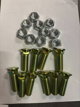 Aftermarket 7347465 Bolt And Nut Kit Fits Bobcat Cutting Edge
