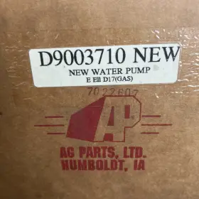 D9003710 Ag Parts Ltd Nos Water Pump With Pulley - Fits Allis Chalmers And Gleaner
