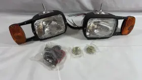 779-03-132 Arrow 779 Snow Plow Lamp Kit Steel Case Headlight Signal Assembly