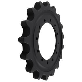 Bfo 35zofe Drive Sprocket For John Deere 317g T397844 17 Teeth Steel Black