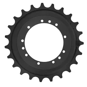 20n-27-71115 Bfo Q57y3k Excavator Drive Sprocket For John Deere 35 Series Steel Black