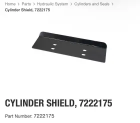7222175 Bobcat Shield Oem #7222175