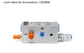 7303859 Bobcat Lockvalve Compact Excavators