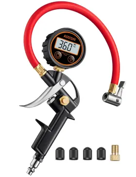 Actgt1bk-us Branded Digital Tire Pressure Gauge With Inflator 3-250 Psiair Chuck Calibrated Ansi B40.7 Actgt1bk-us Branded Digital Tire Pressure Gauge With Inflator 3-250 Psiair Chuck Calibrated Ansi B40.7
