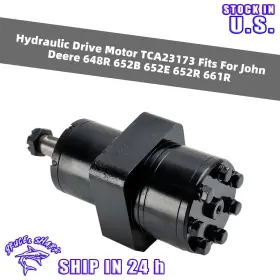 I057-a165 Bruce&shark Tca23173 Hydraulic Drive Motor For John Deere Quik-trak 648r 652b 652e 652r I057-a165 Bruce&shark Tca23173 Hydraulic Drive Motor For John Deere Quik-trak 648r 652b 652e 652r