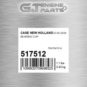 517512 Case New Holland Replacement Bearing Cup Fits Oem Open Box