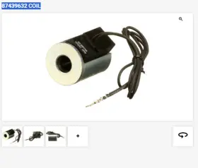87439632 Case New Holland Replacement Coil Fits