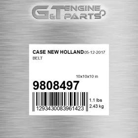 9808497 Case New Holland Replacement Belt Fits Oem Open Box 9808497 Case New Holland Replacement Belt Fits Oem Open Box