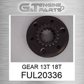 Case New Holland Replacement Ful20336 Gear 13t 18t Fits Surplus Open Box
