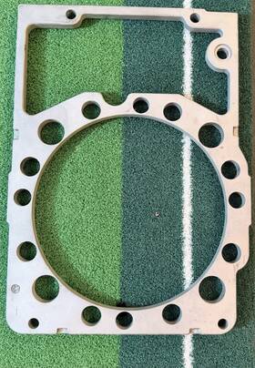 Cat 110-6994 Caterpillar Cylinder Block Aluminum Die Cast Spacer Plate New