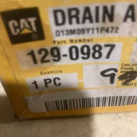 129-0987 Cat Oem Caterpillar Drain 129-0987 Cat Oem Caterpillar Drain