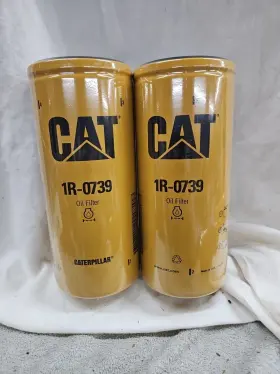 1r-0739 Cat New 2 Pack Caterpillar Or 1r0739 Oil Filter Assembly