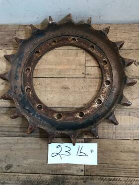 Cat 260-6341 Large Gear Caterpillar Drive Sprocket Excavator Wall Art Photo Fram