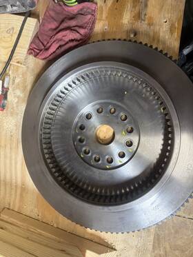 Cat 4975110 Flywheel Heavy Equipment Genuine Caterpillar Oem Replacement Part