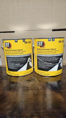 590-0229 Cat Oem Caterpillar 2 Gallons Matterhorn White Genuine