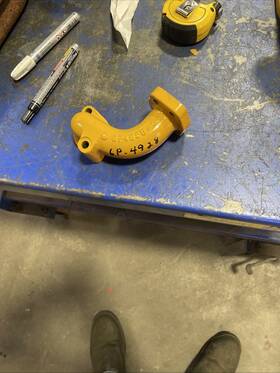 Cat 6p4928 Caterpillar D7g Elbow