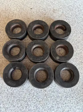 8e6259 Cat Retainers Oem Lot Of 9 Caterpillar