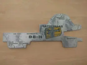 5m3143 Cat 9h5911 Caterpillar D8-h Undercarriage Wear Gauge 5m3143 Cat 9h5911 Caterpillar D8-h Undercarriage Wear Gauge