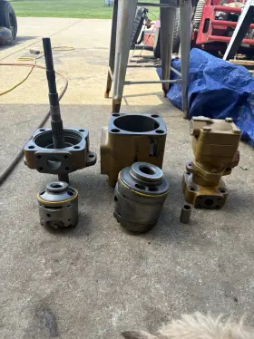 9t-1080 Cat Caterpillar Hydraulic Vane Pump D10n D10r 9t-1080 Cat Caterpillar Hydraulic Vane Pump D10n D10r