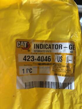 Caterpillar 423-4046 Cat Indicator-gear. 4234046
