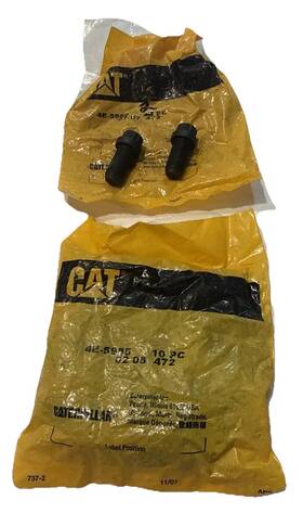 Caterpillar Cat 4e5985 Lot Of 12 4e-5985 M10-1.25 X 20mm 12-point Head Bolts