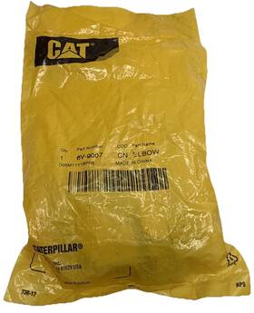 Caterpillar Cat 6v9007 6v-9007 90-degree Elbow Adapter 90 Orfs 3/4 Inch To Orb