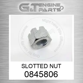084-5806 Caterpillar Replacement 0845806 Slotted Nut Fits New Aftermarket