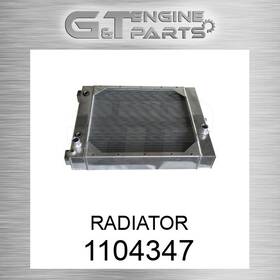 Caterpillar Replacement 1104347 Radiator Fits New Aftermarket
