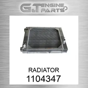 1104347 Caterpillar Replacement Radiator Fits New Aftermarket