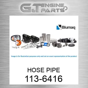 113-6416 Caterpillar Replacement Hose Pipe Fits New Aftermarket