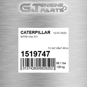 1519747 Caterpillar Replacement S/f Rlr Grp 311 Fits New Aftermarket