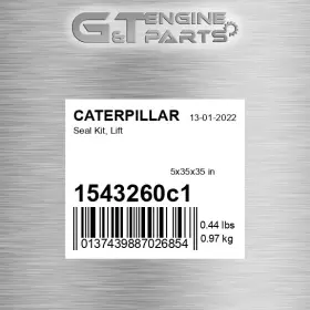 1543260c1 Caterpillar Replacement Seal Kit Lift Fits New Aftermarket