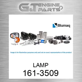 161-3509 Caterpillar Replacement 1613509 Lamp Fits New Aftermarket