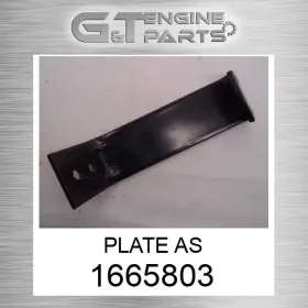 1665803 Caterpillar Replacement Plate As Fits Surplus Open Box
