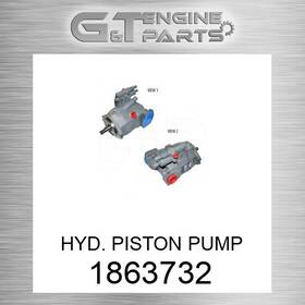 Caterpillar Replacement 1863732 186-3732 Hyd. Piston Pump Fits New Aftermarket