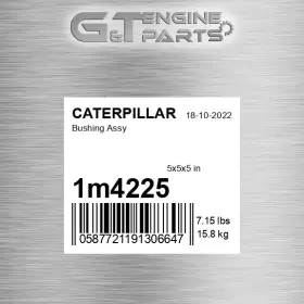 1m4225 Caterpillar Replacement Bushing Assy Fits New Aftermarket
