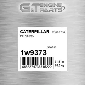 1w9373 Caterpillar Replacement P&l Kit 3400 Fits New Aftermarket