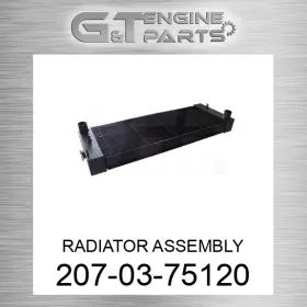 207-03-75120 Caterpillar Replacement Radiator Assembly Fits New Aftermarket 207-03-75120 Caterpillar Replacement Radiator Assembly Fits New Aftermarket