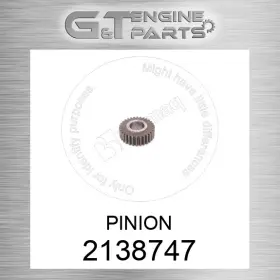 213-8747 Caterpillar Replacement 2138747 Pinion Fits New Aftermarket
