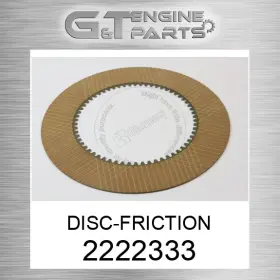 2222333 Caterpillar Replacement Disc-friction Fits New Aftermarket