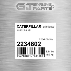 2234802 Caterpillar Replacement Gear Final Dri Fits New Aftermarket