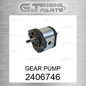 Caterpillar Replacement 2406746 240-6746 Gear Pump Fits New Aftermarket