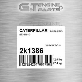 Caterpillar Replacement 2k1386 Bearing Fits New Aftermarket