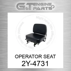 2y-4731 Caterpillar Replacement Operator Seat Fits New Aftermarket