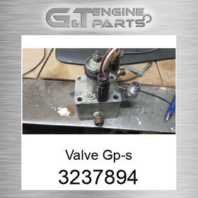 Caterpillar Replacement 3237894 Valve Gp-s Fits New Aftermarket