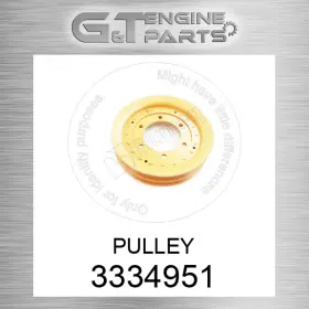 333-4951 Caterpillar Replacement 3334951 Pulley Fits New Aftermarket