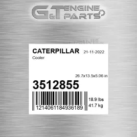 3512855 Caterpillar Replacement Cooler Fits New Aftermarket 3512855 Caterpillar Replacement Cooler Fits New Aftermarket