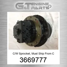 3669777 Caterpillar Replacement C/w Sprocket Must Ship From Ca Fits New Aftermarket 3669777 Caterpillar Replacement C/w Sprocket Must Ship From Ca Fits New Aftermarket