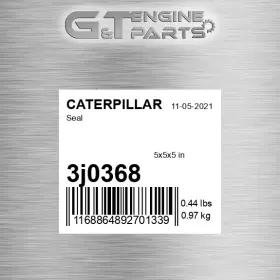 3j0368 Caterpillar Replacement Seal Fits New Aftermarket